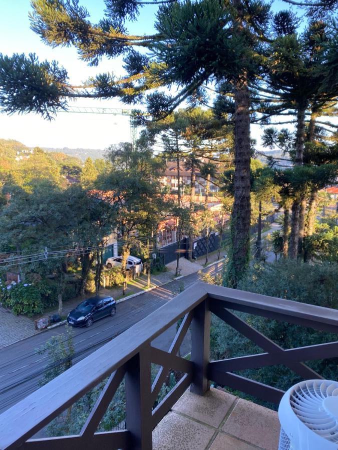 Vista Inspiradora Em Uma Localizacao Imbativel! Apartman Gramado Kültér fotó